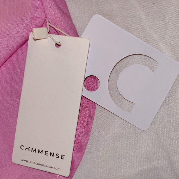 Commonsense button down top - PINK - Picture 3 of 3